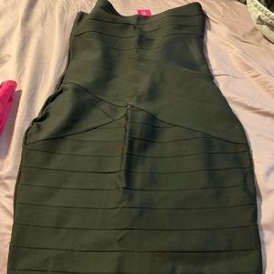 Agaci large strapless dress